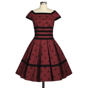 Plus Size Swing Pin Up Dress